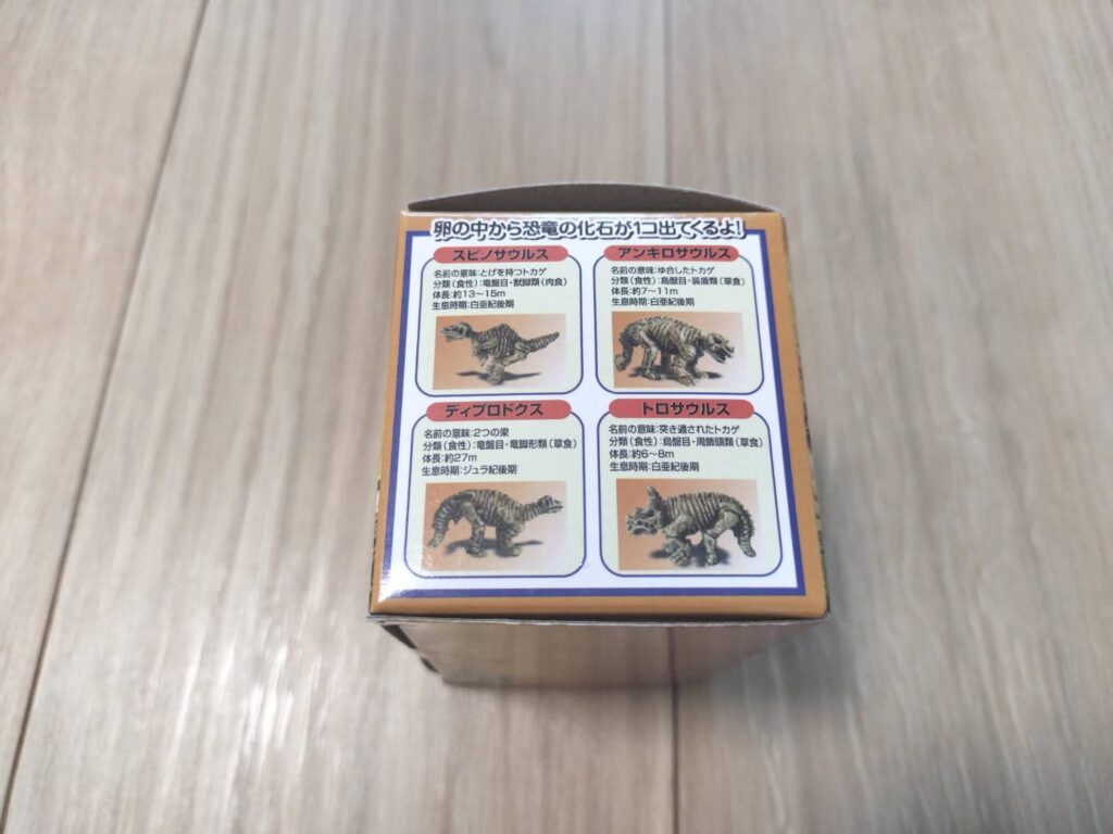 パッケージ横